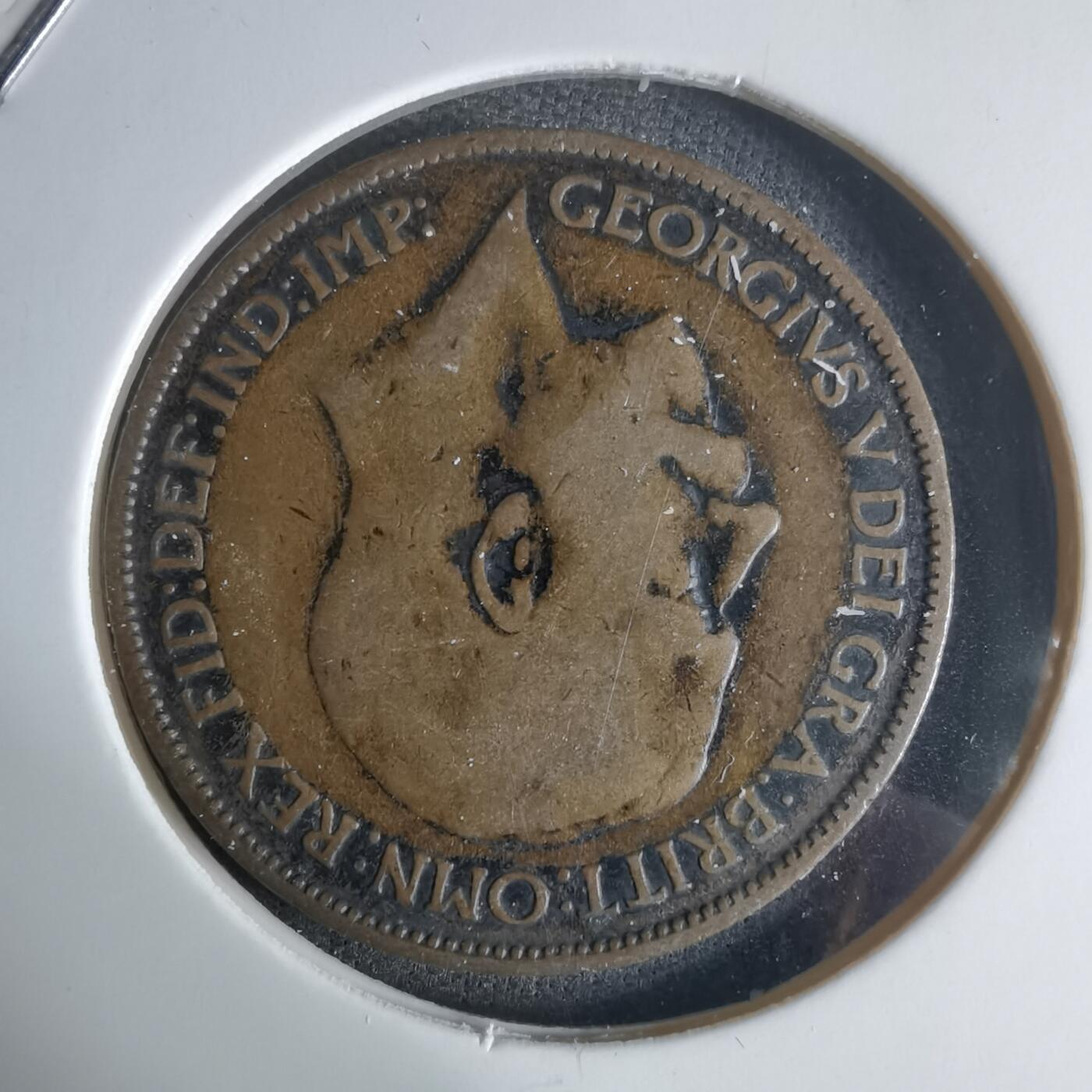 沼泽如烟--第1032场 英国1924年半便士