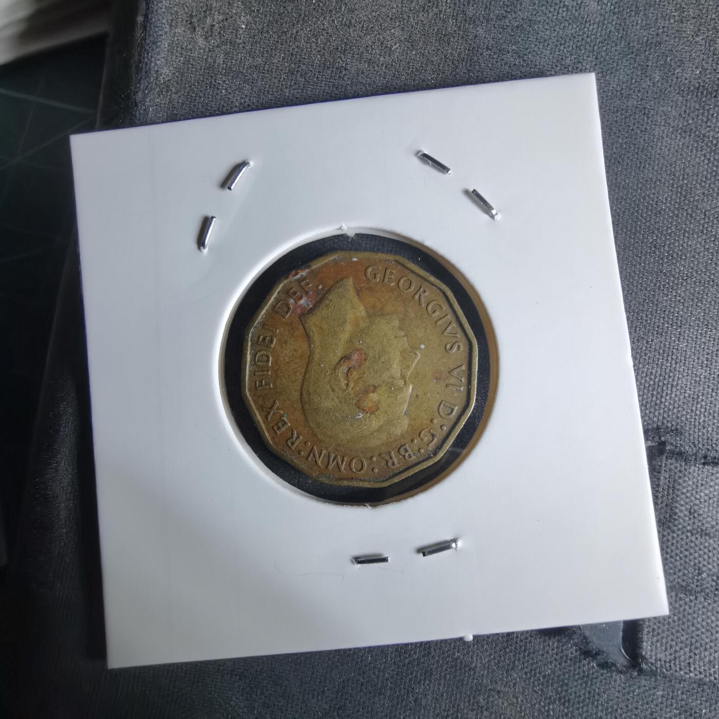 沼泽如烟--第1032场 英国1952年3便士