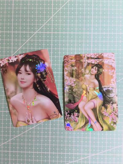 C先生 第25期 零抽层免费代拍  持续收拍品中  需要送拍的老板可以加微私聊 - 【彩闪】卡将文创《欲女传》太平公主 双服饰+近景