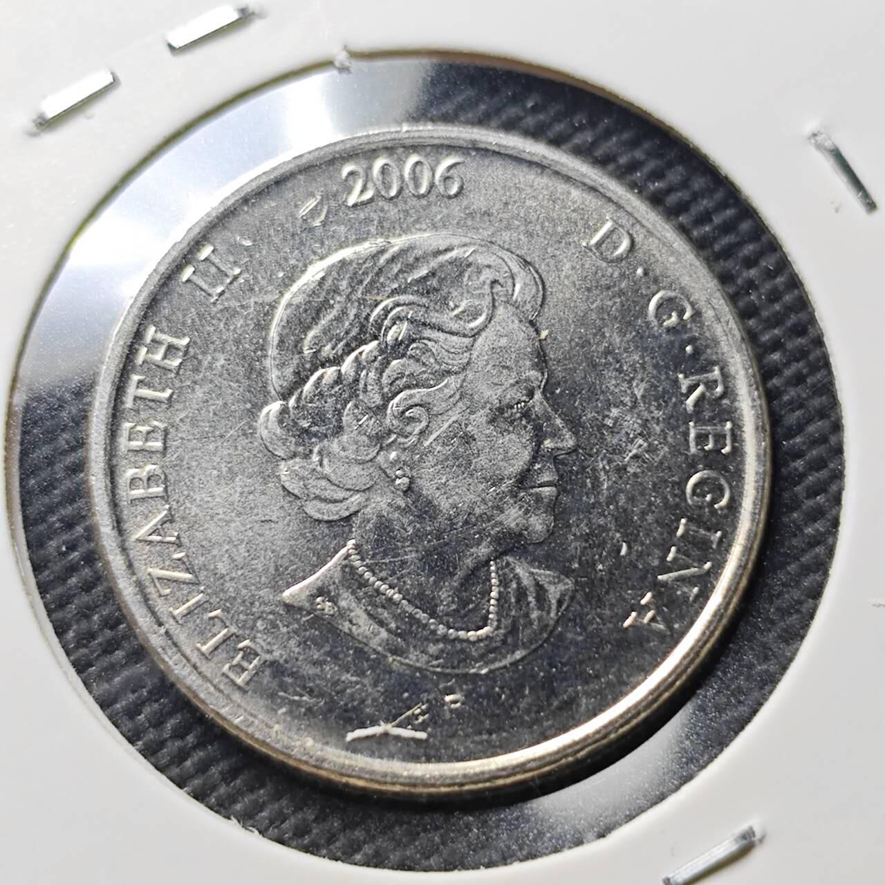 KK钱币收藏小铺  第407期 2月预留时间 周末发货  加拿大25分纪念币 彩色纪念币