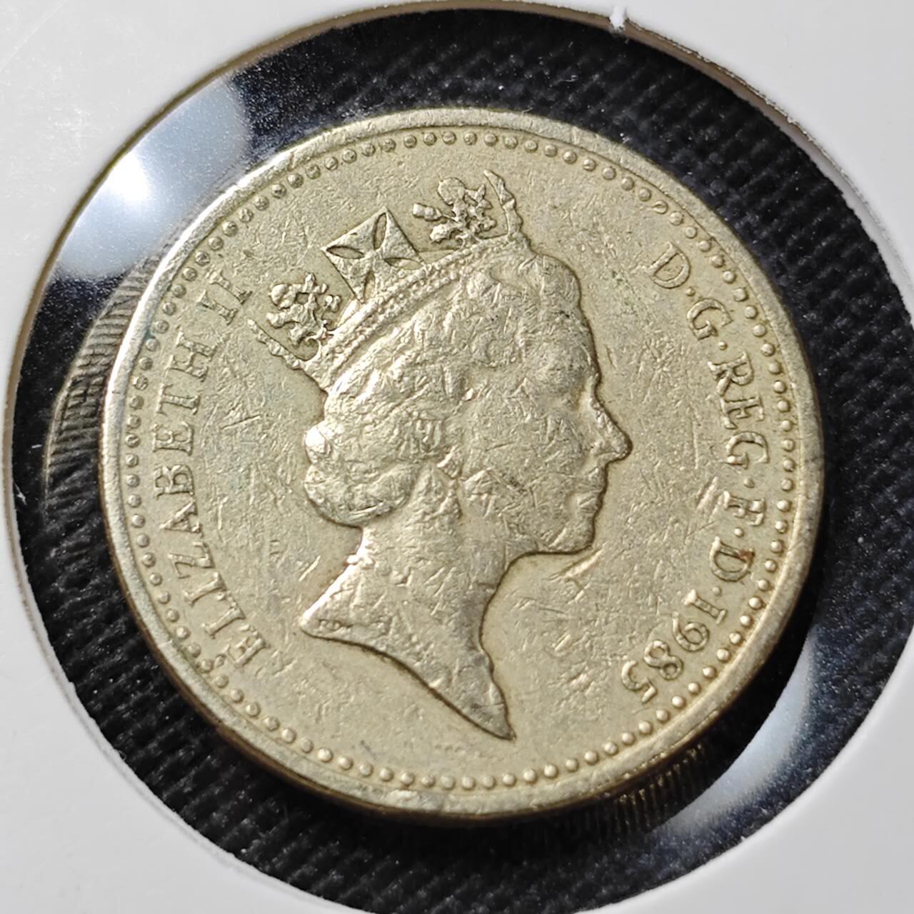 KK钱币收藏小铺  第409期 2月预留时间 周末发货  英国1镑