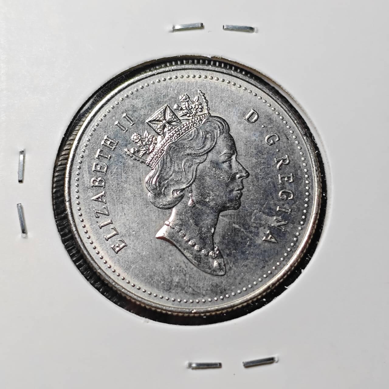 KK钱币收藏小铺  第407期 2月预留时间 周末发货  1990加拿大50分