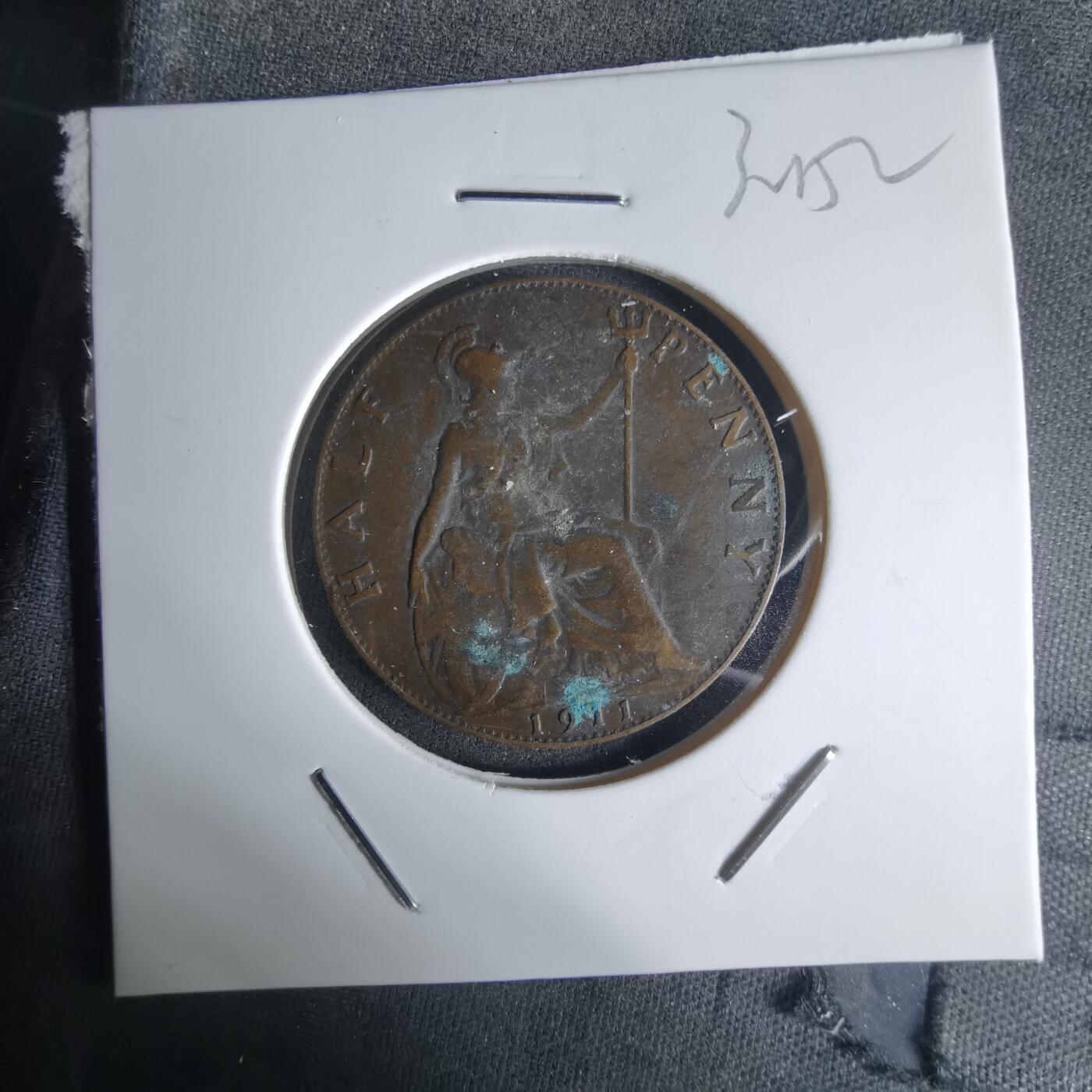 沼泽如烟--第1032场 英国1911年半便士