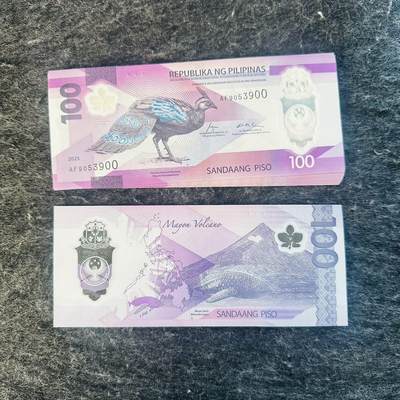 🇵🇭🇲🇺2609￥￥菲律宾2024年50比索，首发年份，2025年100和1000比索，新年份，毛里求斯2024年25卢比，新年份 - 菲律宾2025年100比索，新日期，AF9053900