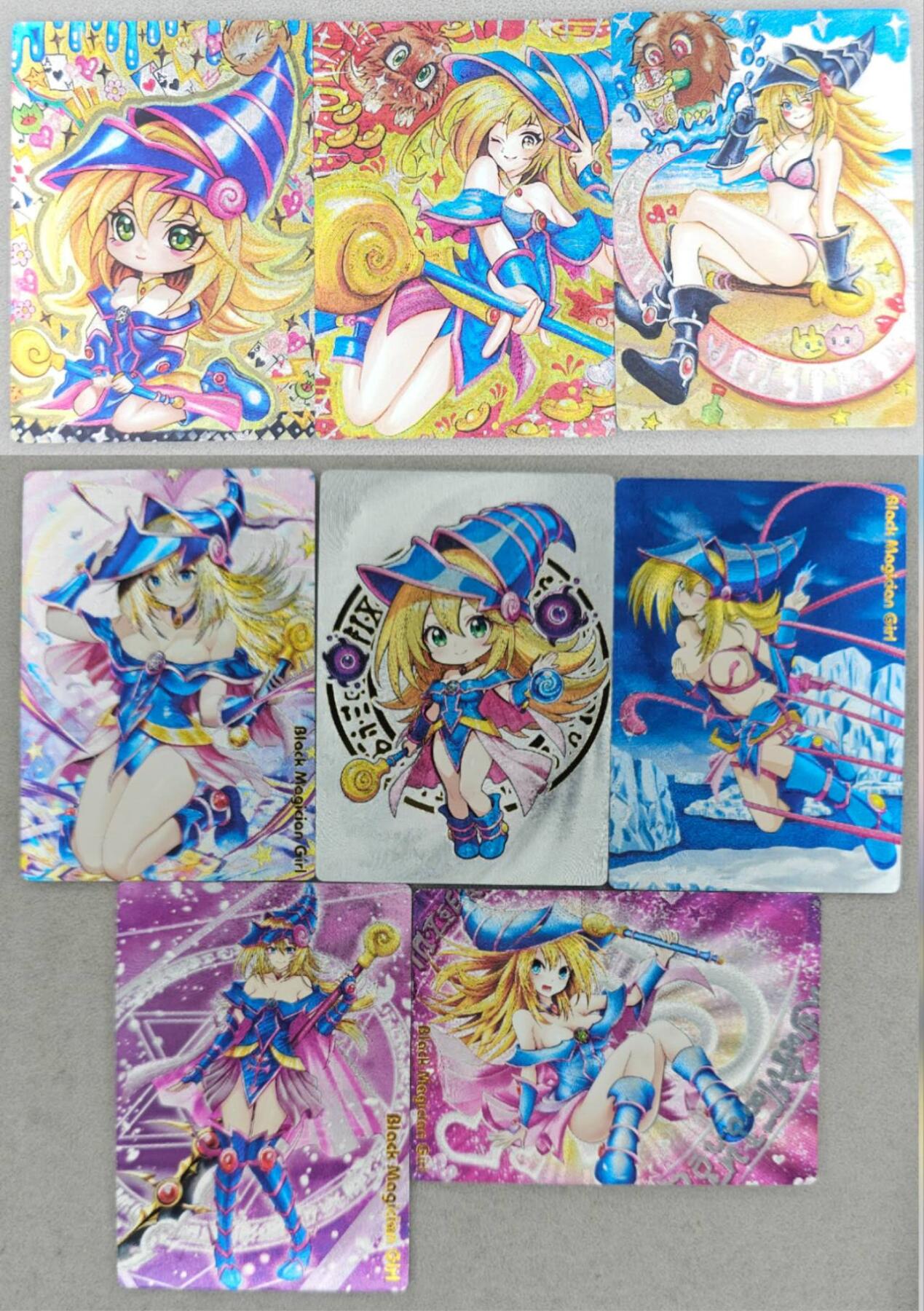 龙虎卡牌-八零场，奇点炸场！！（满200元包邮，无佣金，每周六结拍，欢迎送拍） 粗闪8张 奇点 游戏王 手绘女黑魔导&女黑魔导第四弹