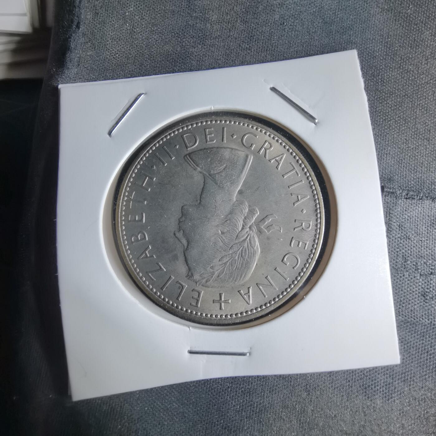 沼泽如烟--第1032场 英国1963年半克朗