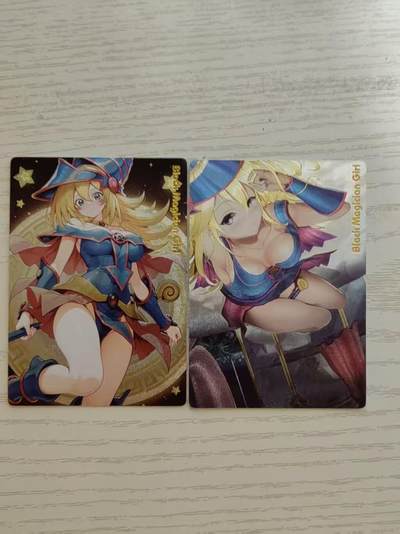 龙虎卡牌-八零场，奇点炸场！！（满200元包邮，无佣金，每周六结拍，欢迎送拍） - 粗闪2张 奇点 游戏王 - 女黑魔导