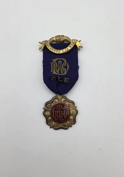 共济会拍卖专场 - 共济会-1923年百年荣耀Crimo母章