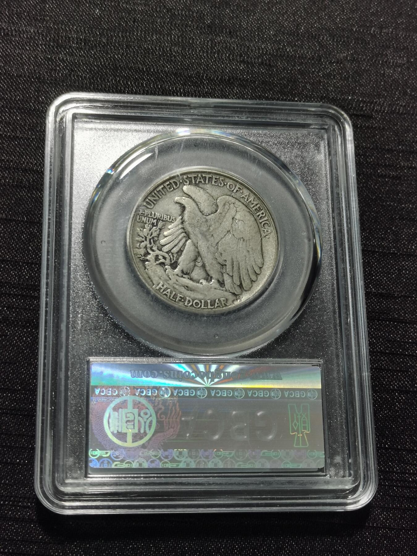 天下钱庄专场欢迎参拍 美国行走女神半圆银币