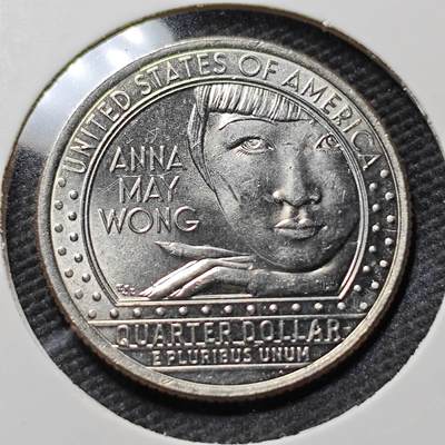 KK钱币收藏小铺  第407期 2月预留时间 周末发货 -  1922美国25分纪念币