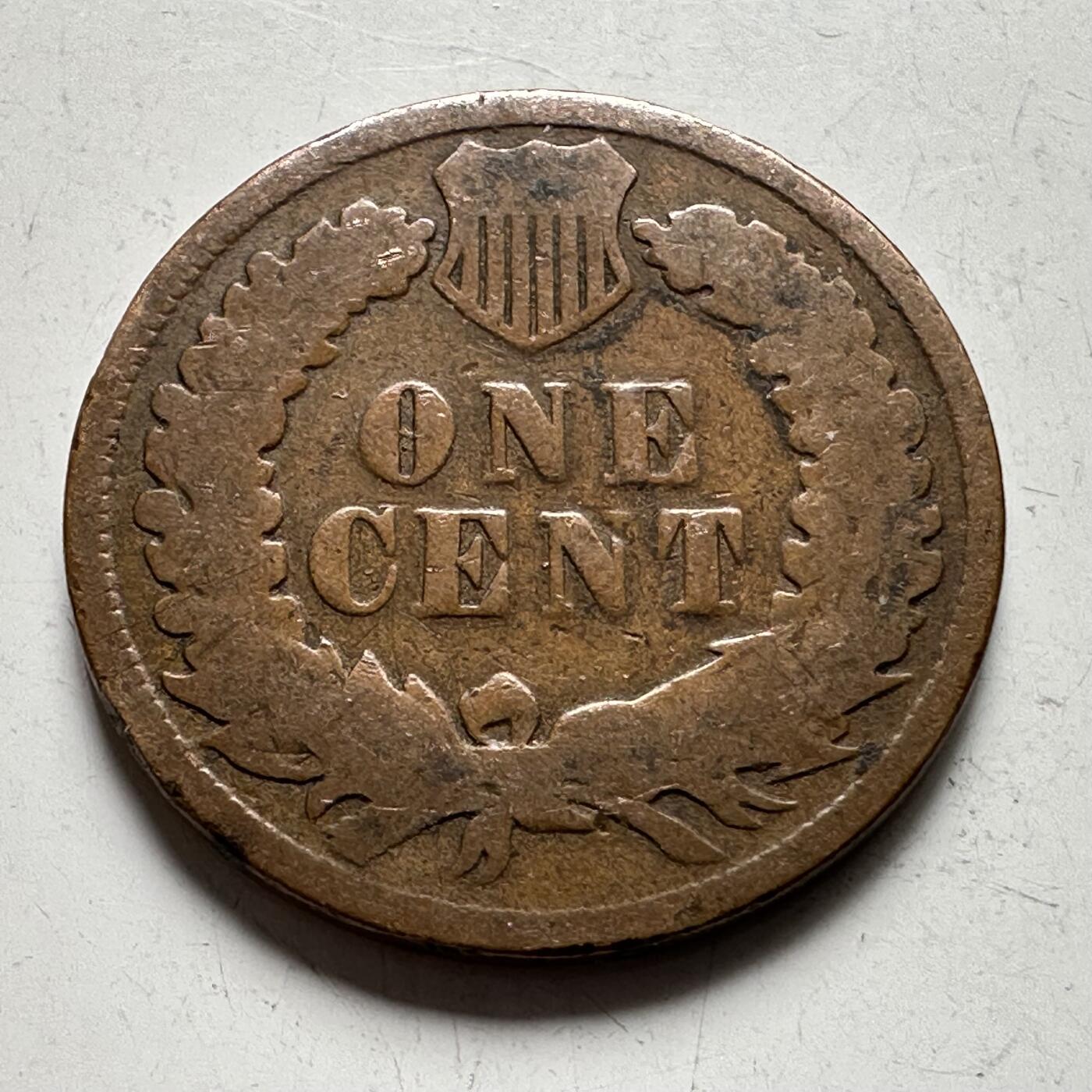 🌹外币初藏🌹🐯2026年第34场   每周二四六晚8️⃣点 接代拍 美国 1880年 印第安人头像 1分 铜币 