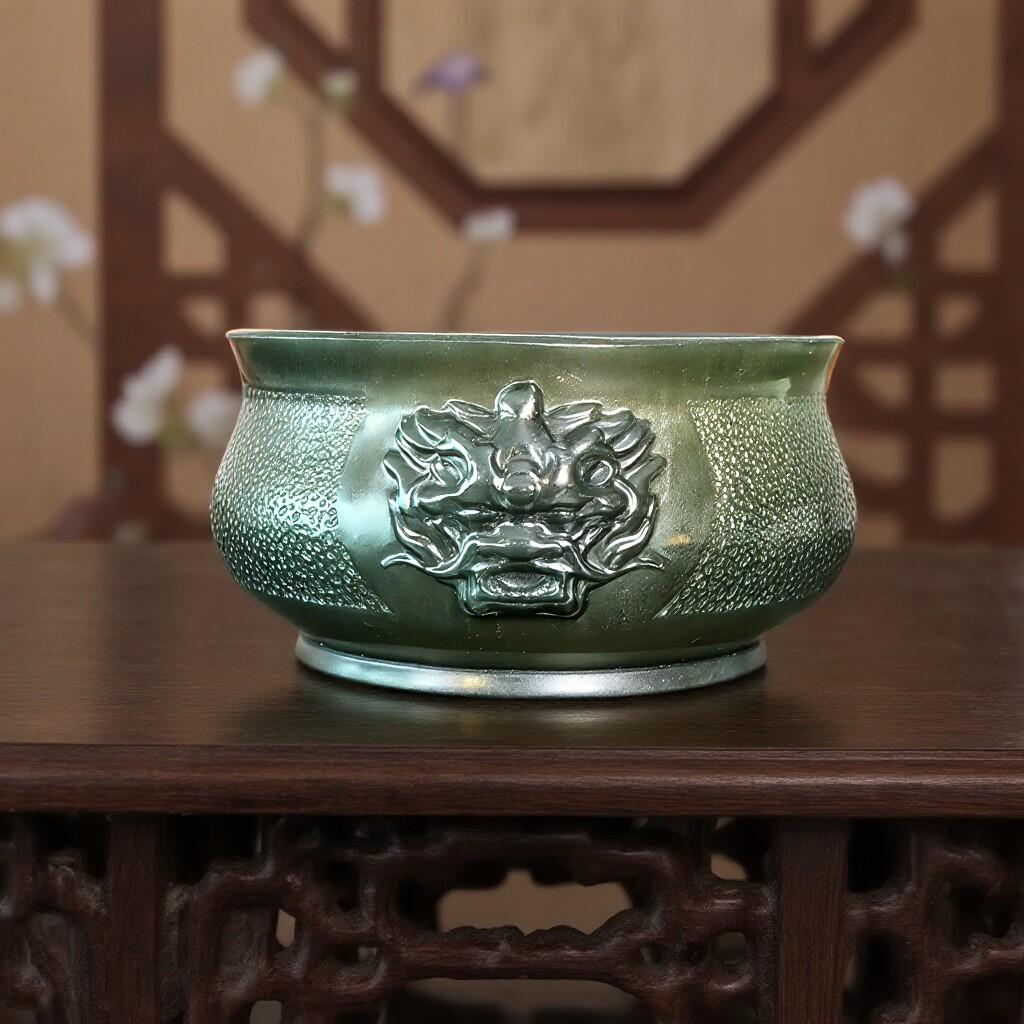 碧月说宝 君子怀瑾·当代和田玉清风专场(六) 青玉薄胎杯子