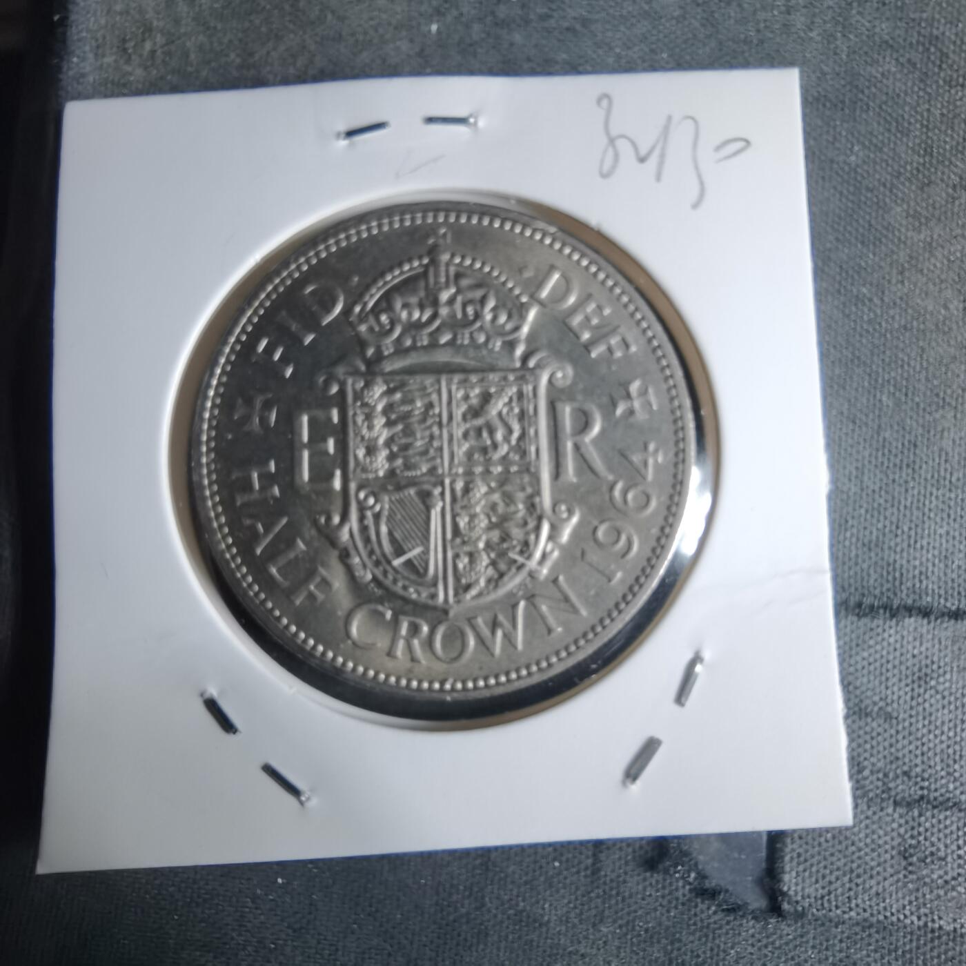 沼泽如烟--第1032场 英国1964年半克朗