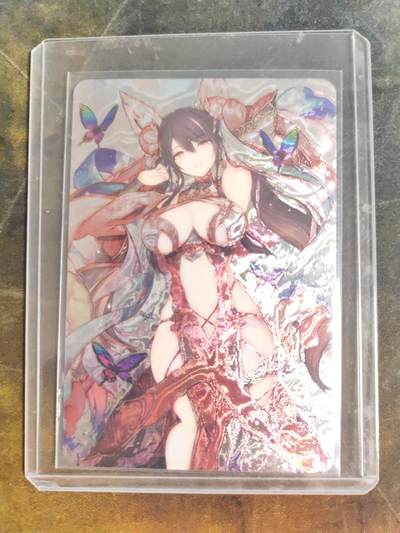 阳大大卡牌拍卖第106期（持续收拍品，周五晚上九点截拍，进群福利早知道） - 三国志大战特藏卡 貂蝉 镭射光刻 带卡膜卡夹