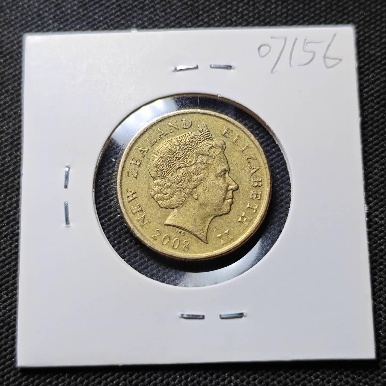 KK钱币收藏小铺  第407期 2月预留时间 周末发货  新西兰1元