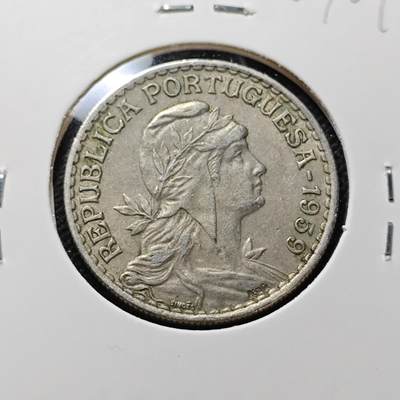 KK钱币收藏小铺  第409期 2月预留时间 周末发货 -  1959葡萄牙1埃斯库多镍币