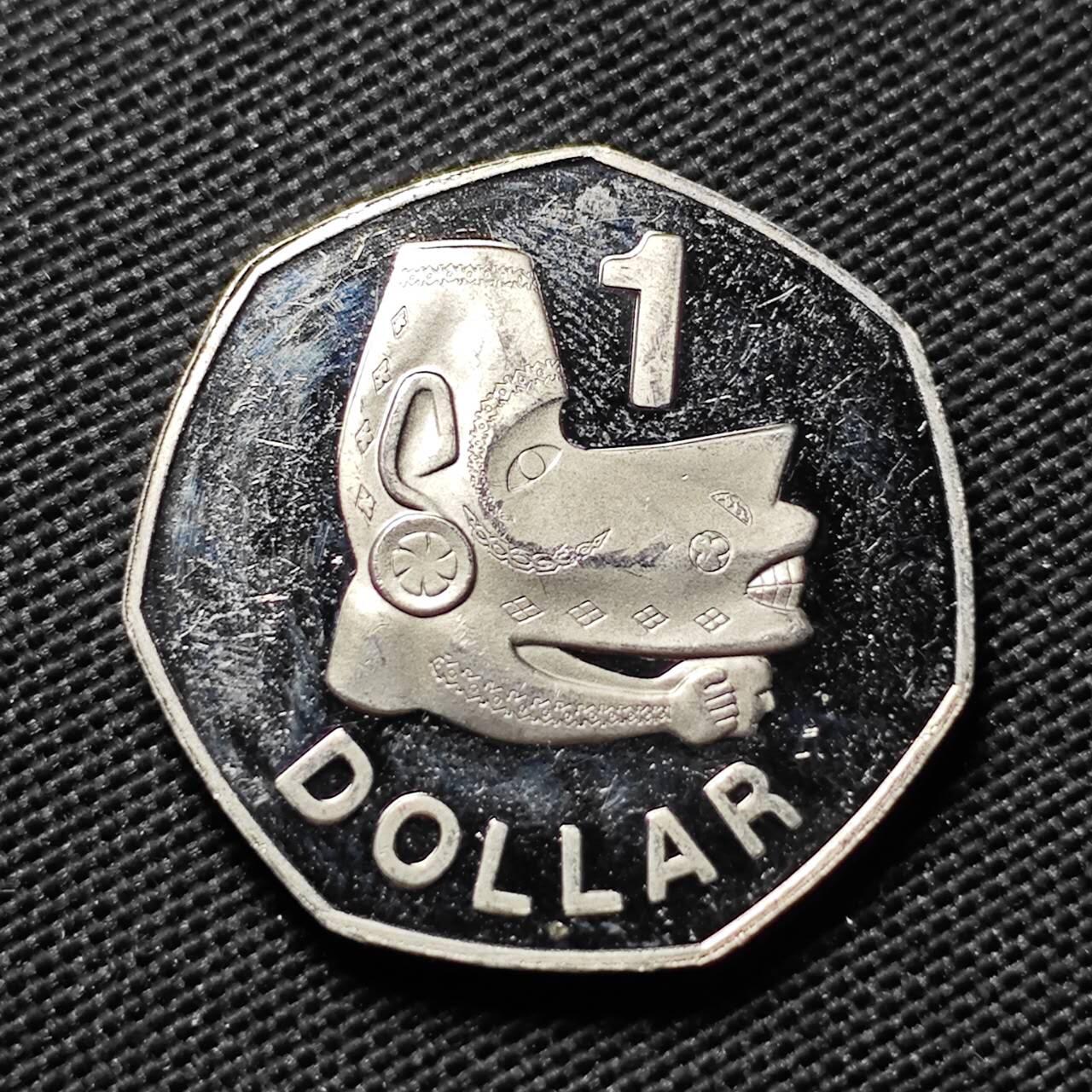 KK钱币收藏小铺  第408期 2月预留时间 周末发货   1981库克1元 精制币