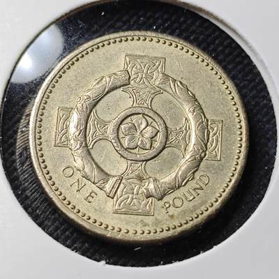 KK钱币收藏小铺  第408期 2月预留时间 周末发货 -  2001英国1镑