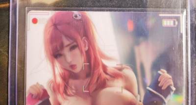 阳大大卡牌拍卖第106期（持续收拍品，周五晚上九点截拍，进群福利早知道） - 海猫鸣泣之时特藏卡 贝阿朵莉 带卡膜卡夹