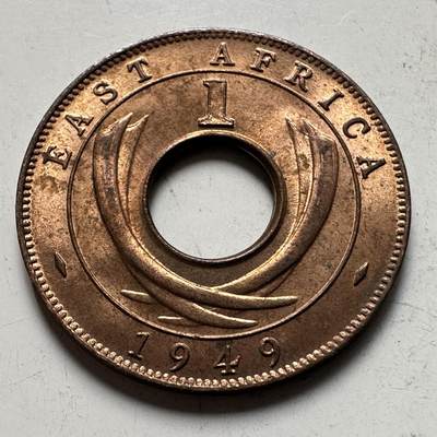 🌹外币初藏🌹🐯2026年第34场   每周二四六晚8️⃣点 接代拍 - 英属东非 1949年 1分 