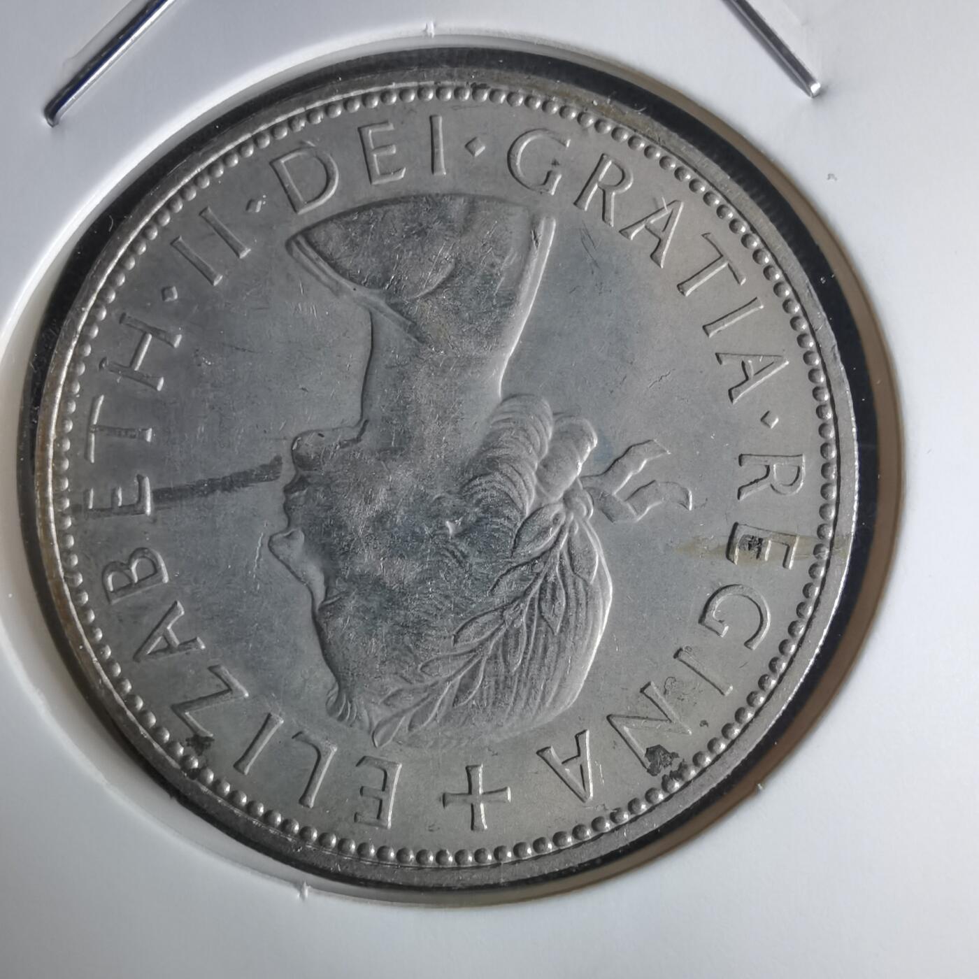 沼泽如烟--第1032场 英国1964年半克朗