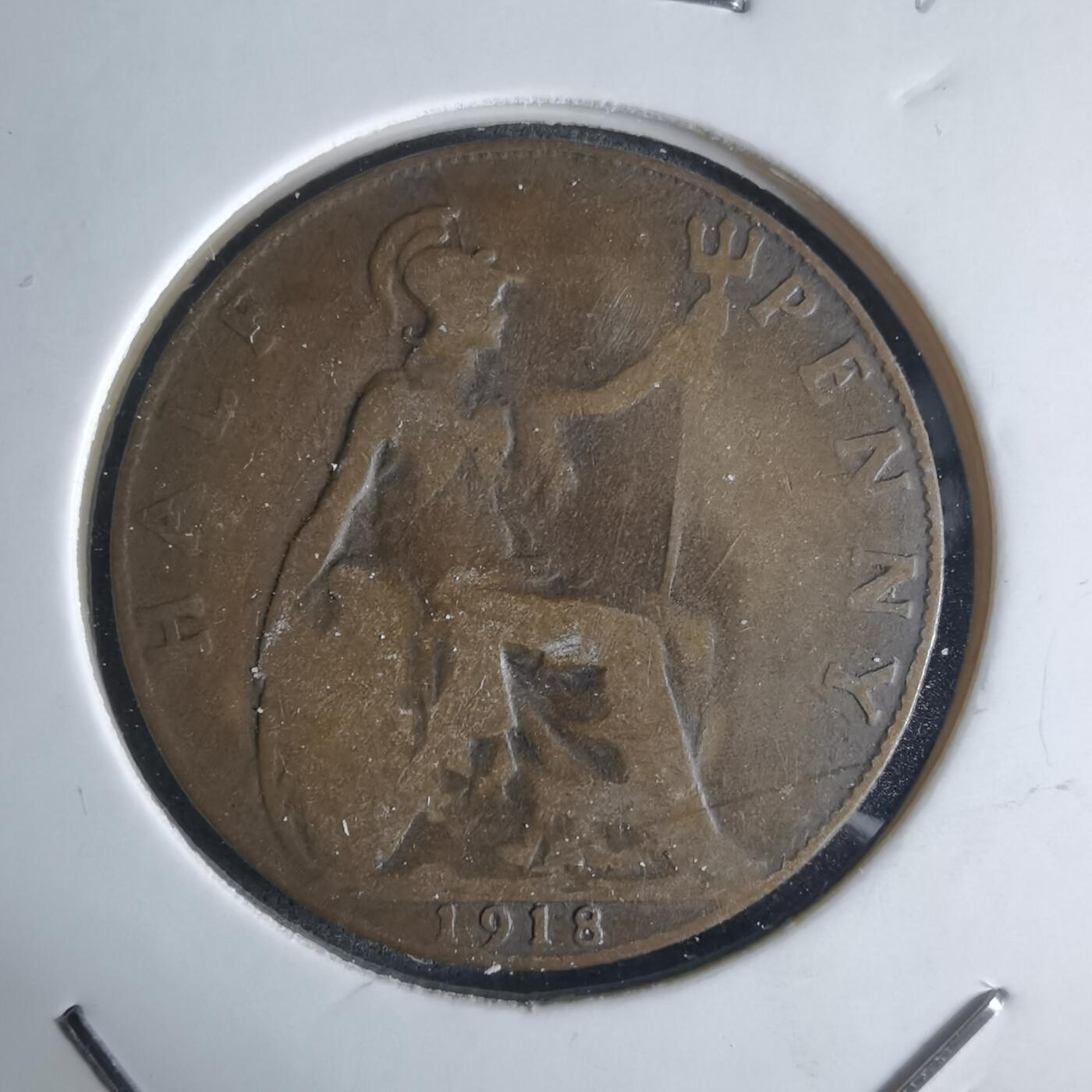 沼泽如烟--第1032场 英国1918年半便士