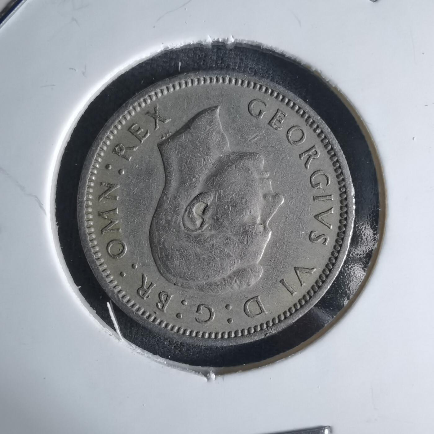 沼泽如烟--第1032场 英国1950年6便士