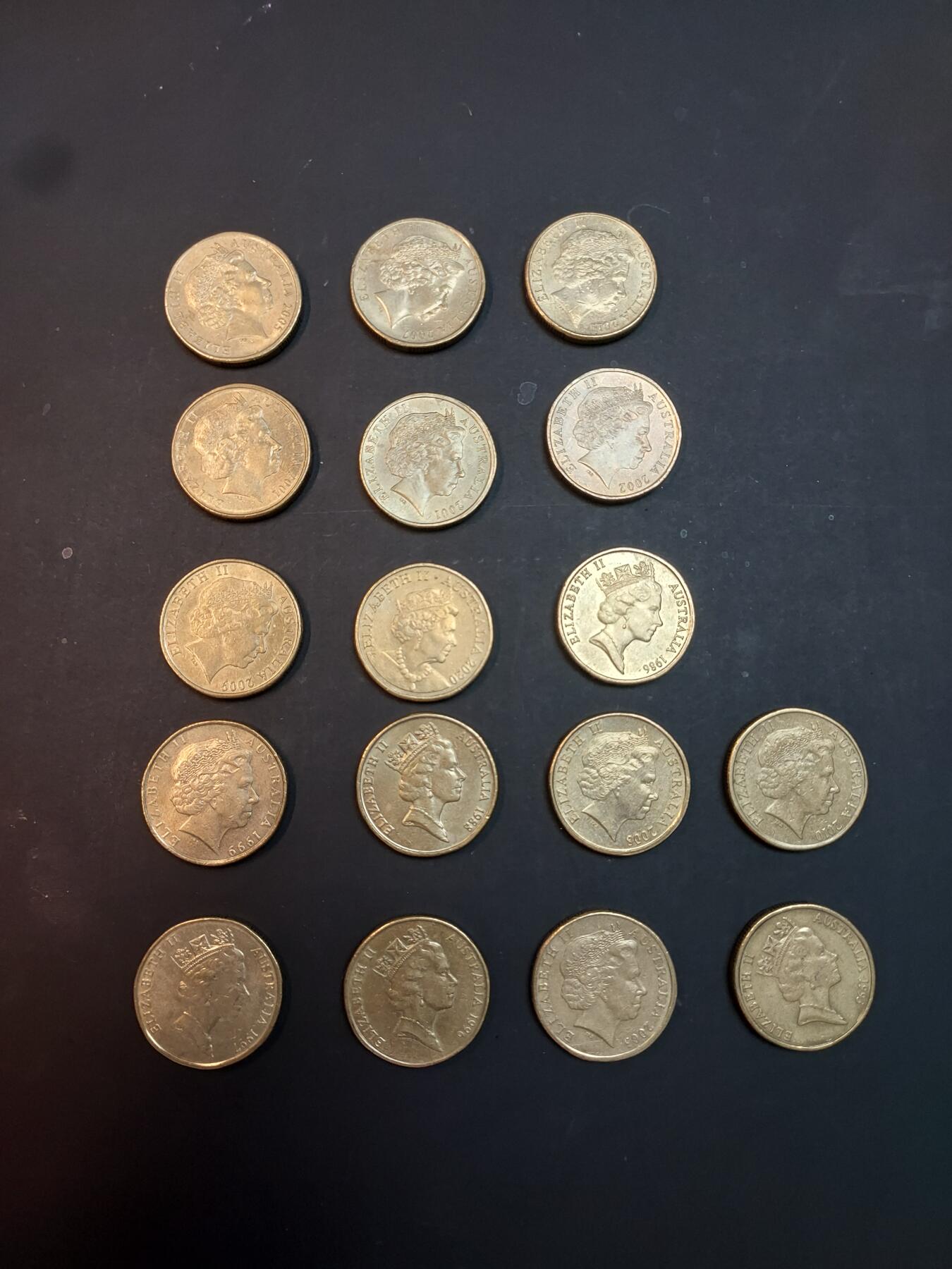 博彦收藏    4月1日 8点 钱币专场 澳洲 纪念币17枚