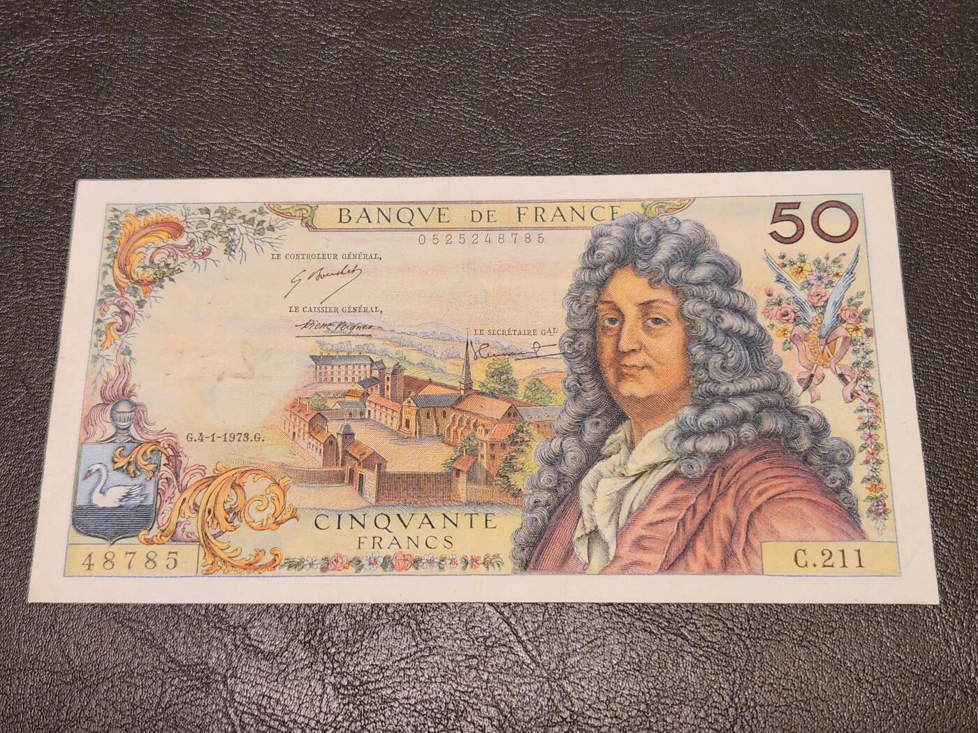 3月27号晚上8点 外国纸币自动截拍第46场 50法郎美品