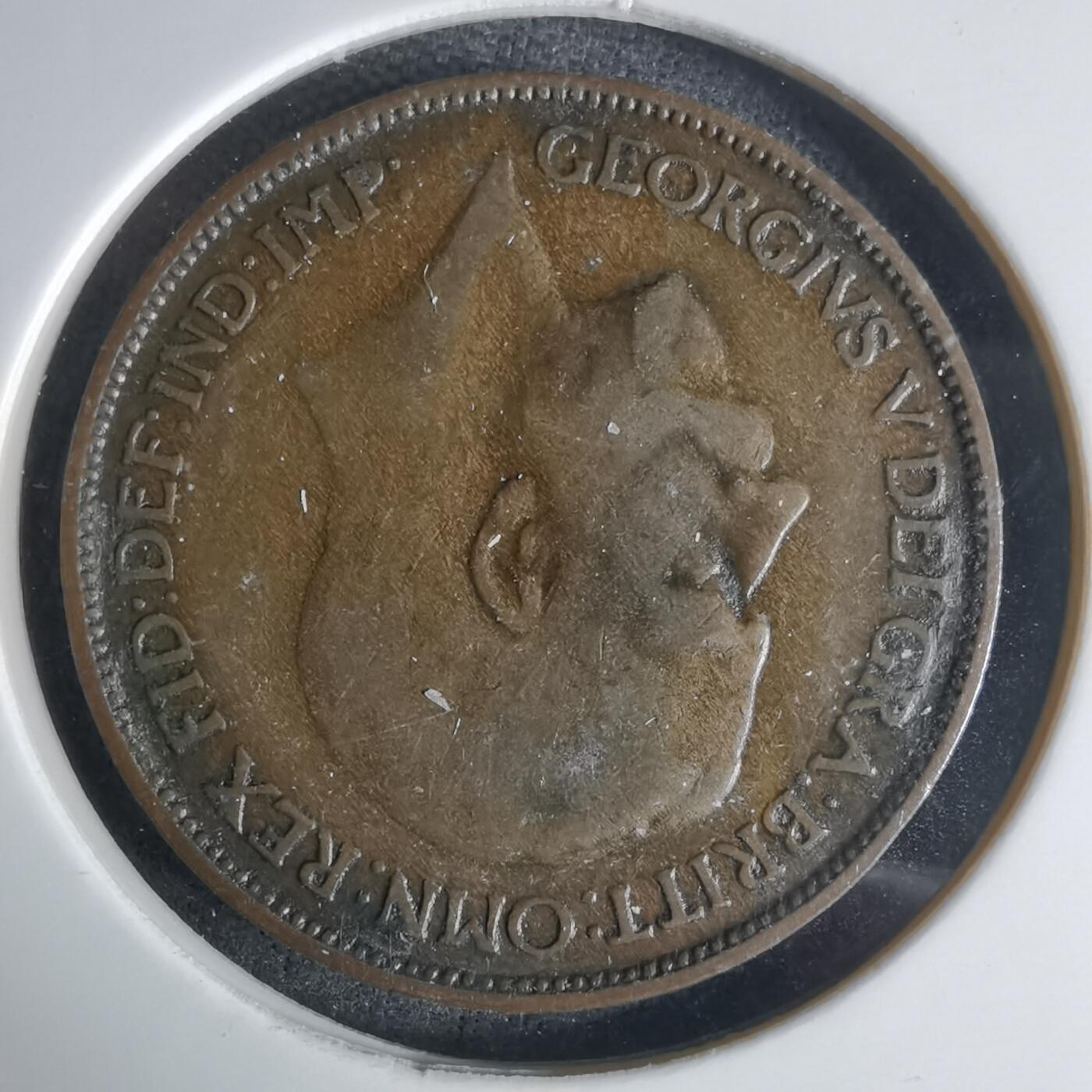 沼泽如烟--第1032场 英国1923年半便士