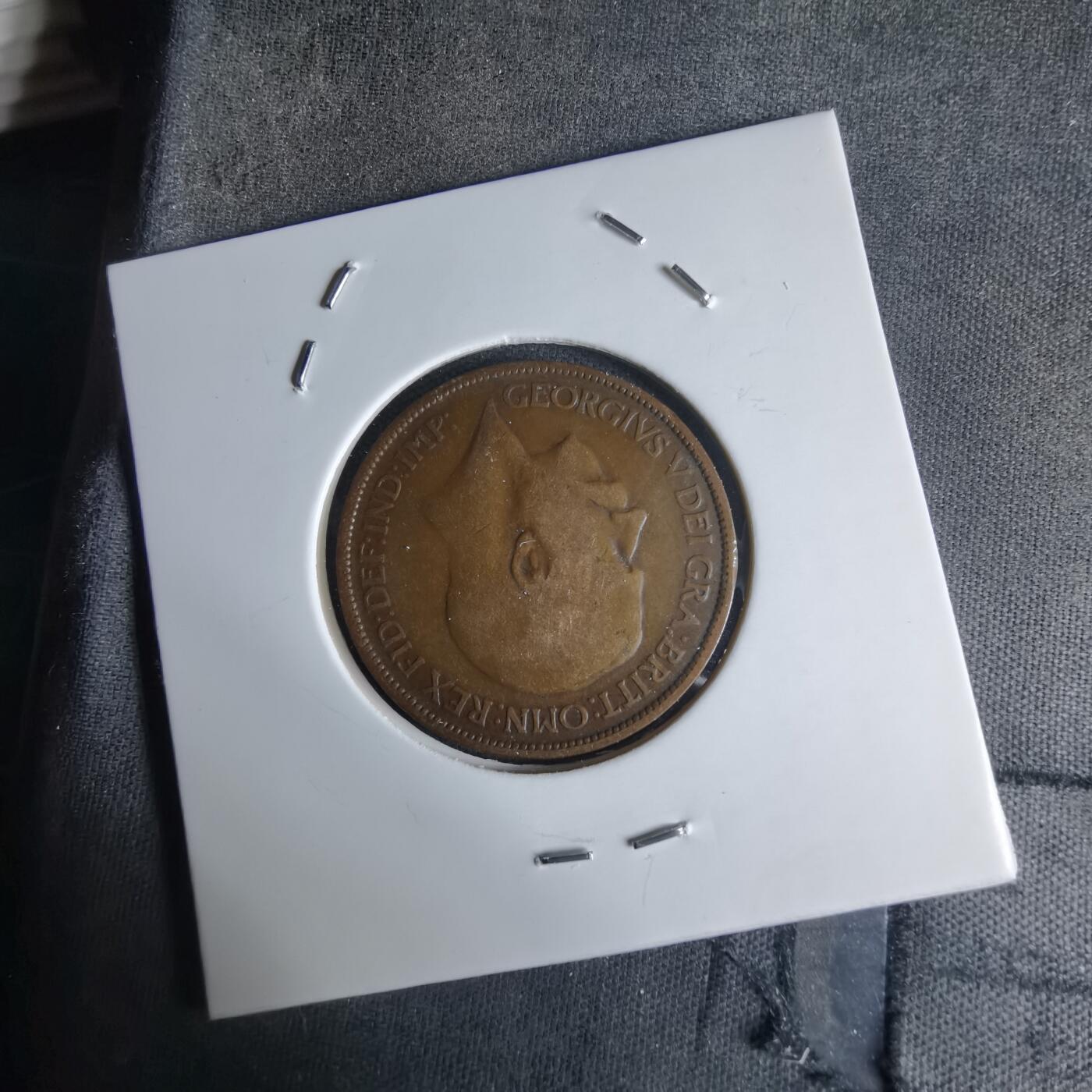 沼泽如烟--第1032场 英国1920年半便士