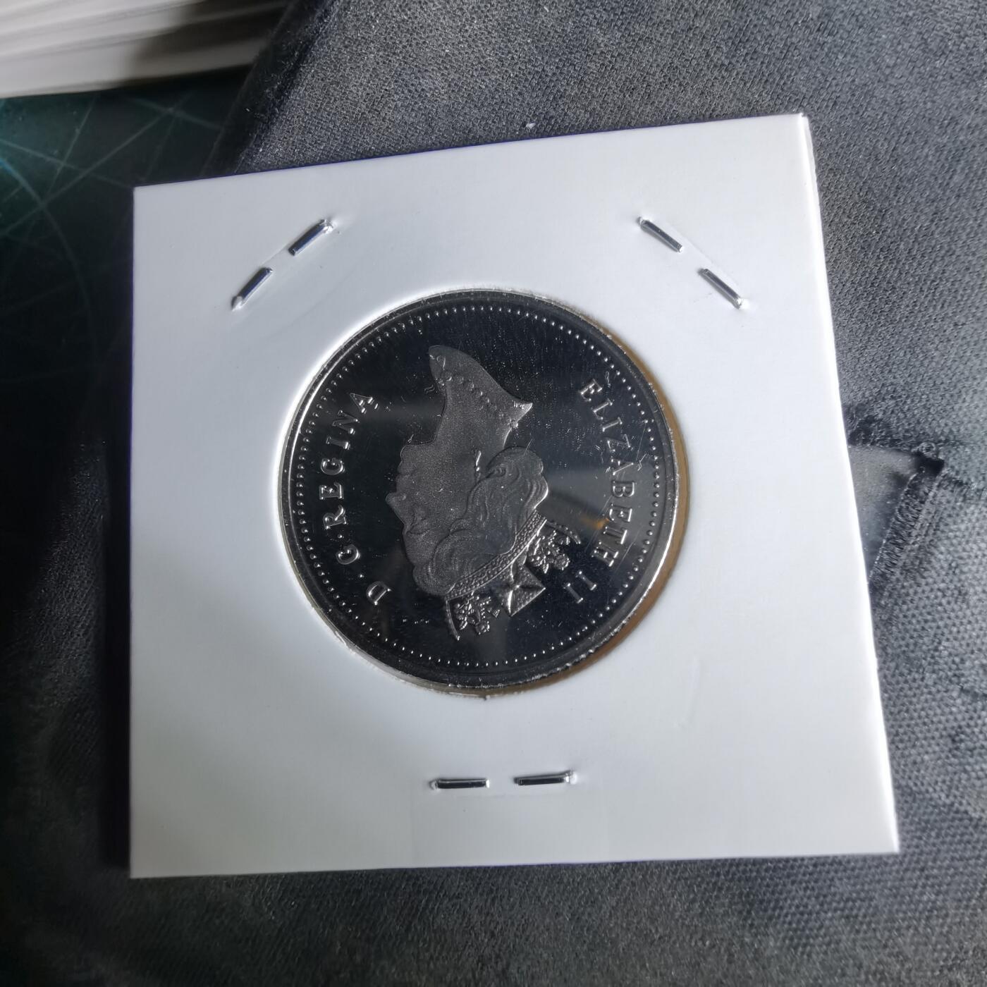 沼泽如烟--第1034场 加拿大1995年50分精制币