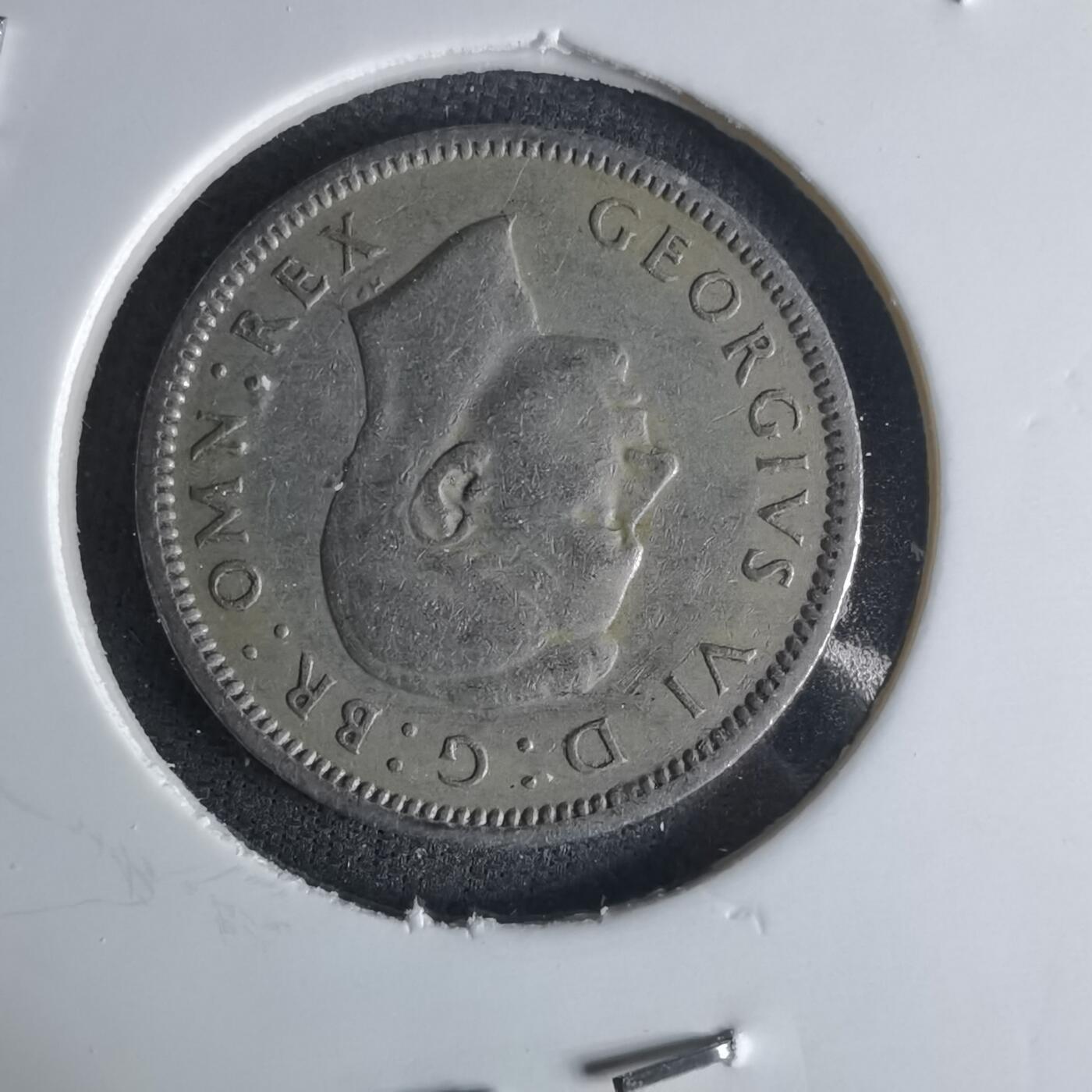 沼泽如烟--第1032场 英国1948年6便士