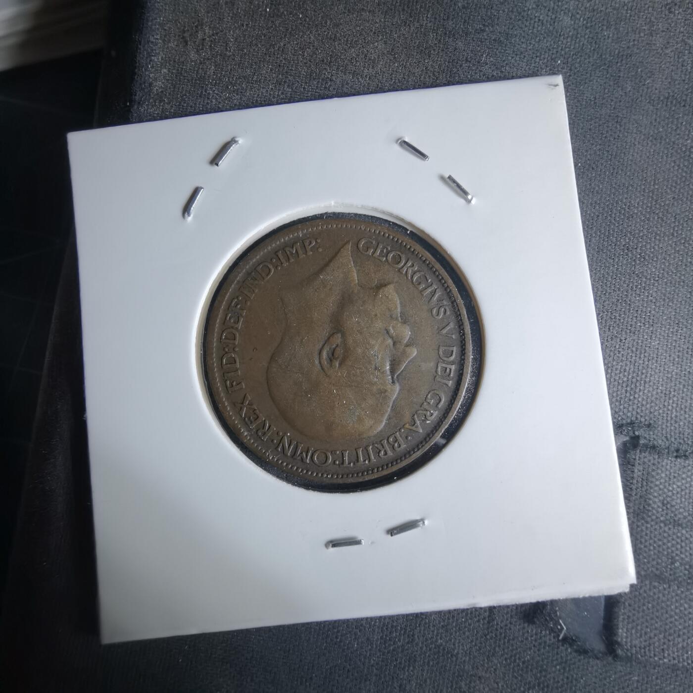 沼泽如烟--第1032场 英国1918年半便士