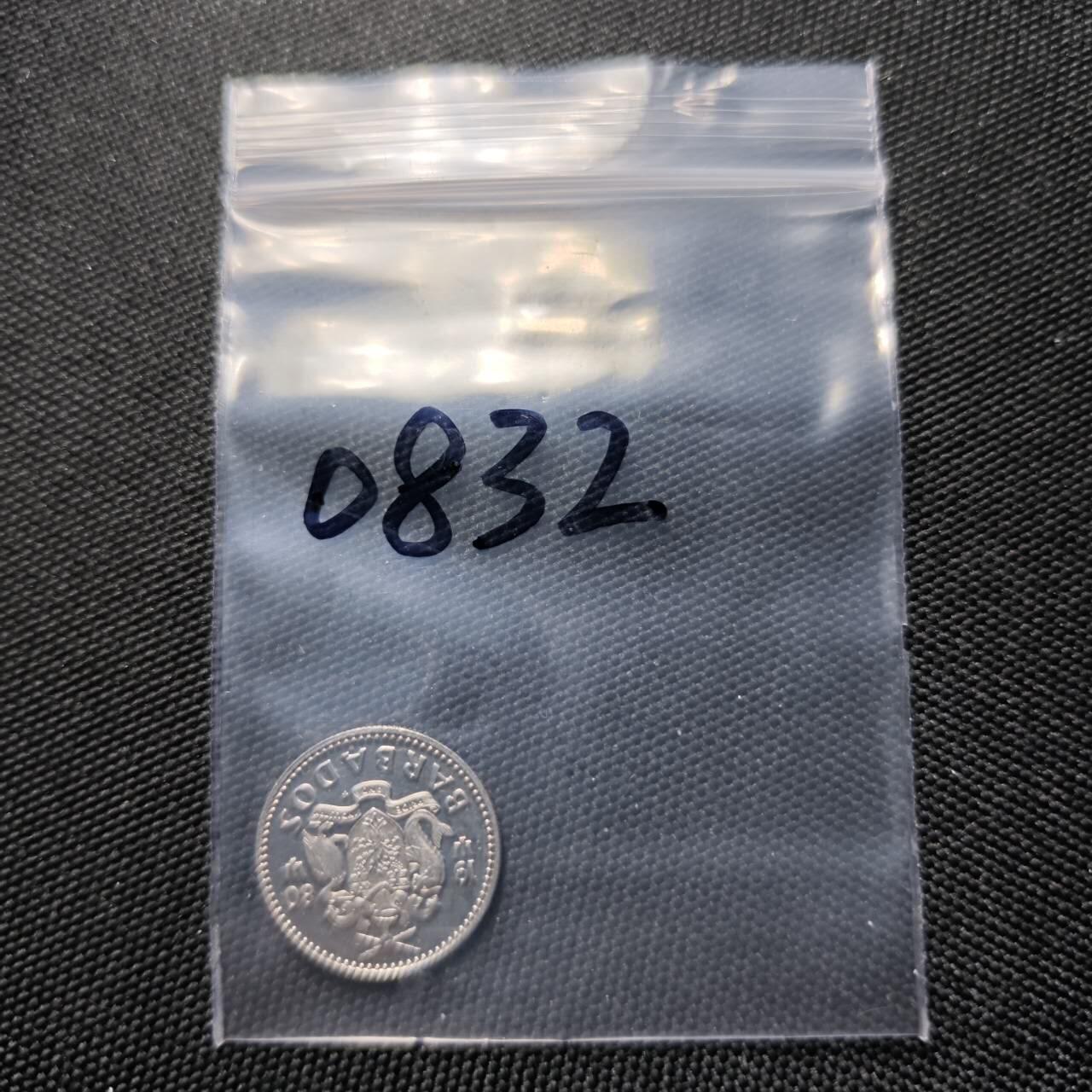 KK钱币收藏小铺  第408期 2月预留时间 周末发货   1980巴巴多斯10分 精制币