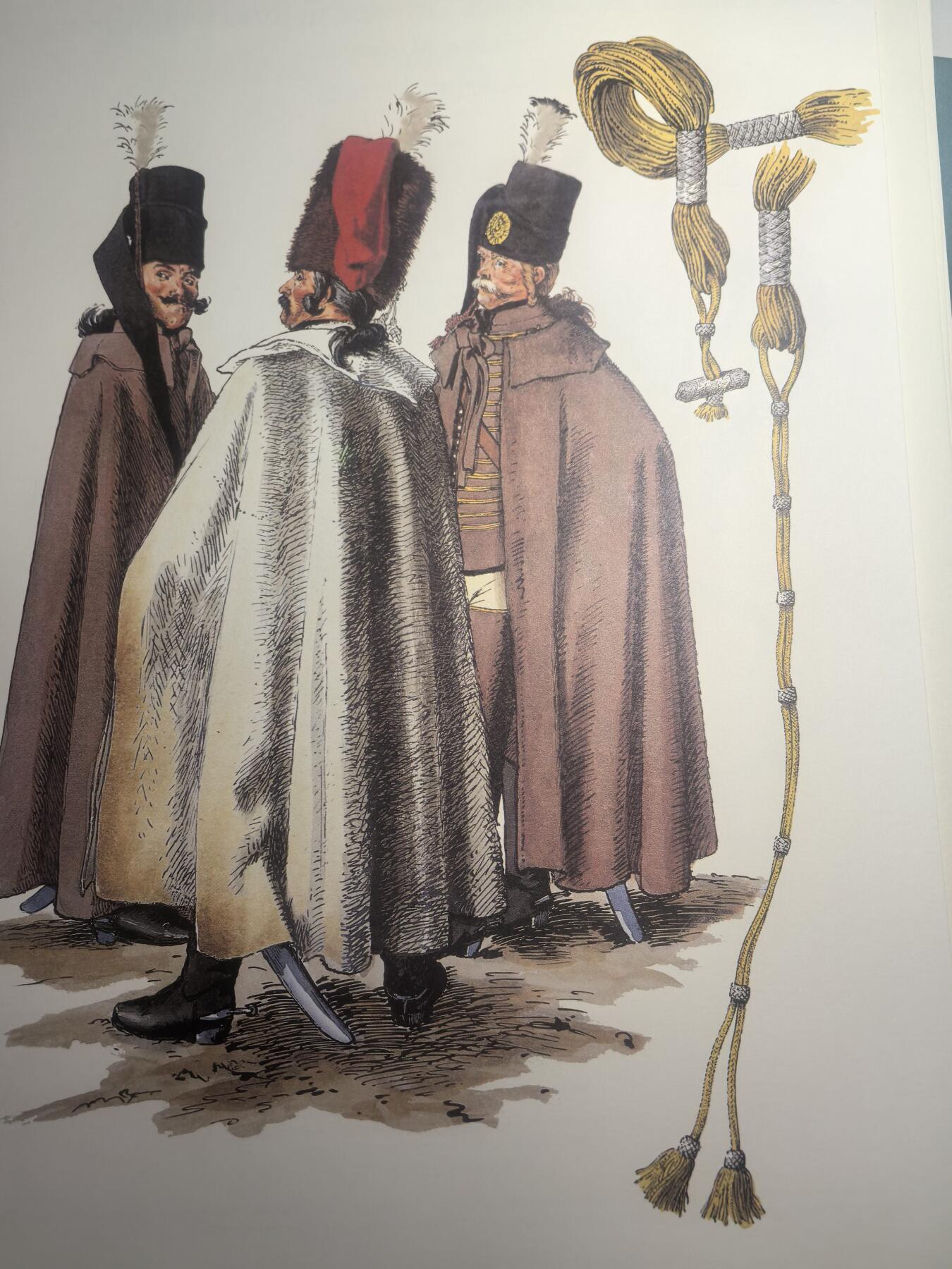 盛世勋华——号角文化勋章邮票专场拍卖第310期 大尺寸手绘图卡 普鲁士王国第2骠骑兵团士官 大A4尺寸 翻印自1851年出版《腓特烈大帝的军队》一书