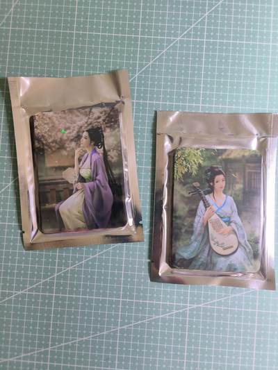 C先生 第25期 零抽层免费代拍  持续收拍品中  需要送拍的老板可以加微私聊 - 【彩闪】卡将文创《十二才女》全套+特藏 共24张 (全新未拆封)