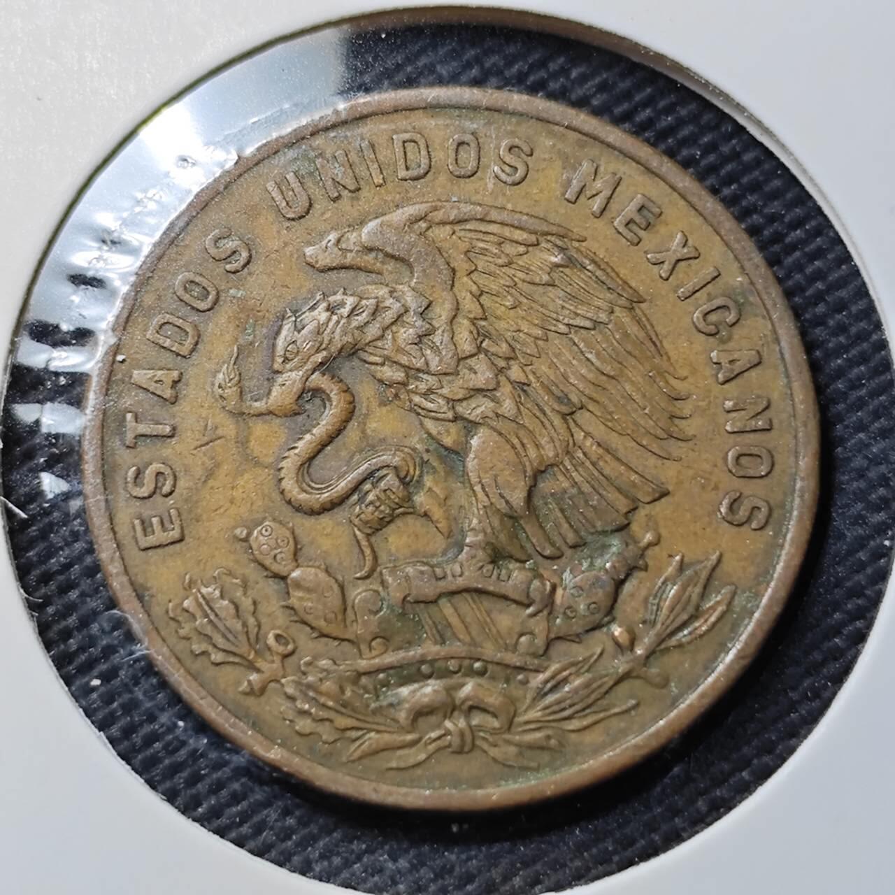 KK钱币收藏小铺  第407期 2月预留时间 周末发货  墨西哥20分纪念币