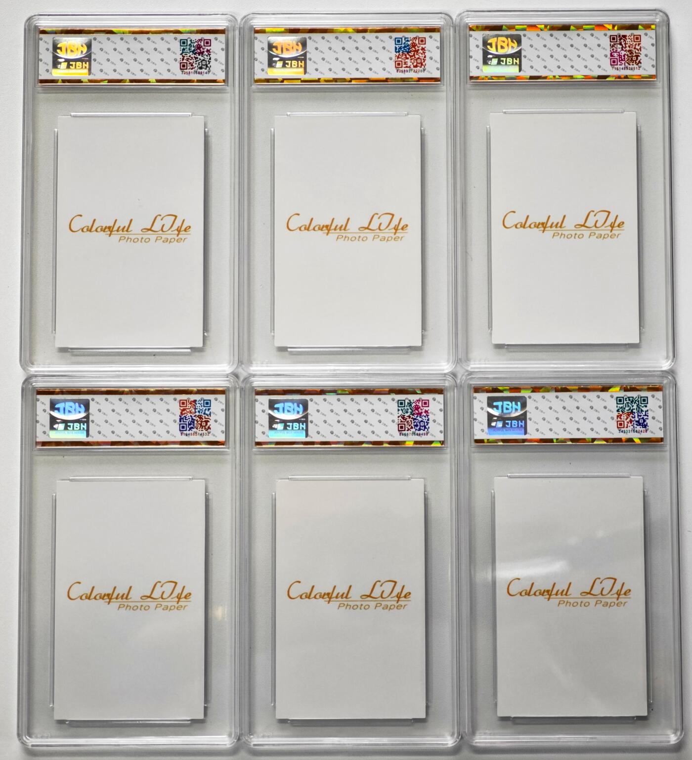 白泽拍卖卡牌手绘专场第34期（花朝去了又春分 草如茵 柳烟新） 2025 IJOY国际动漫游戏狂欢节 照片卡 6张   JBH评级 6张10分