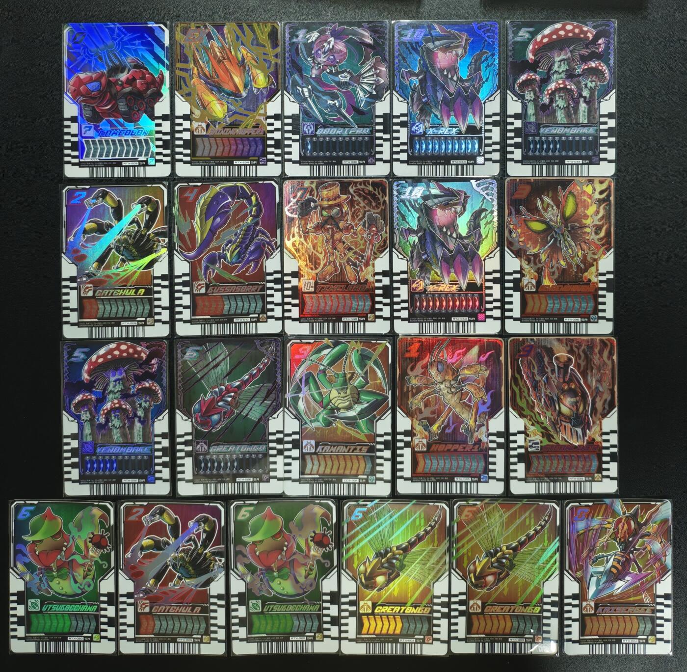 天玑星卡拍第182期《3.30周一截拍》持续收拍收评中 满赠卡需备注 假面骑士 二十一张