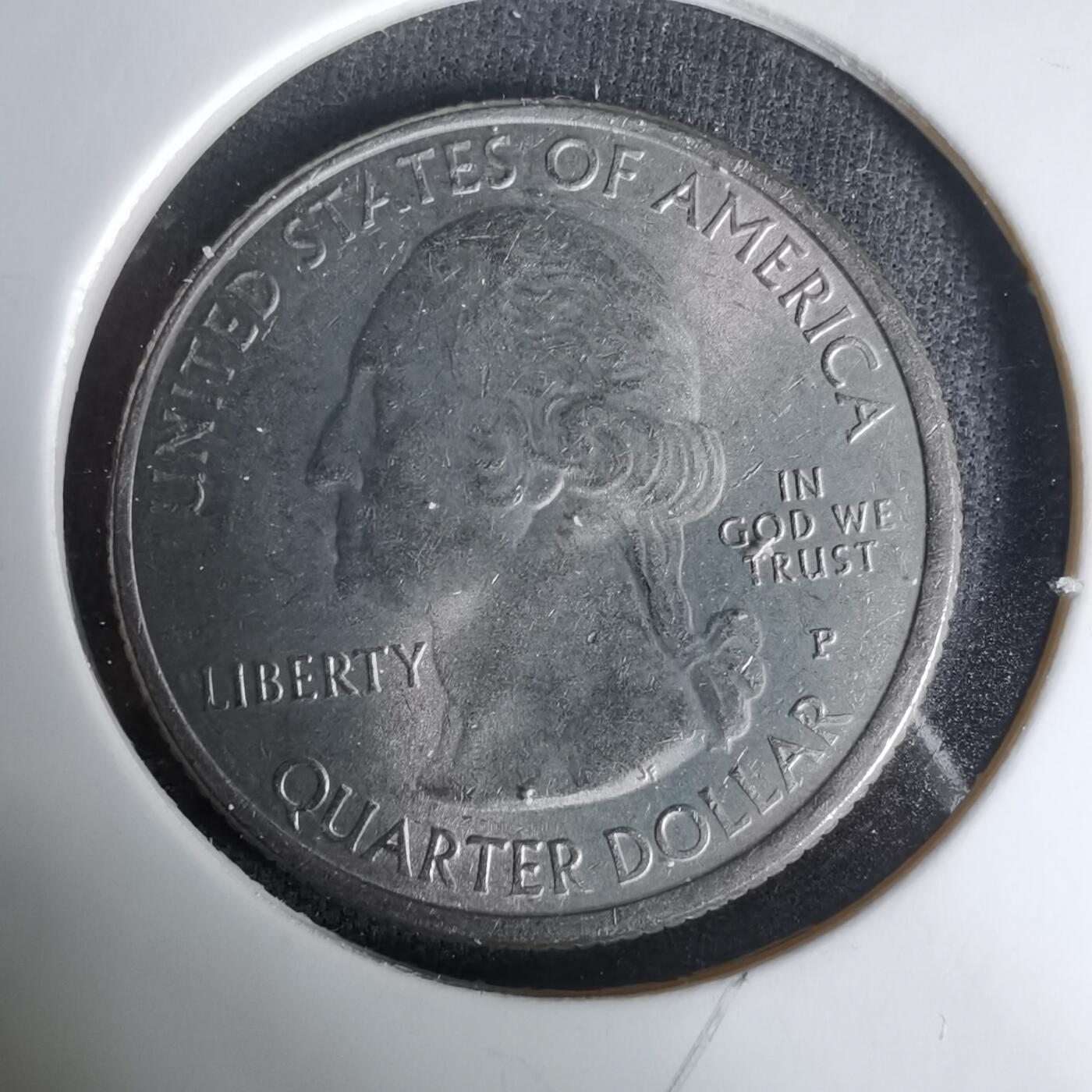 沼泽如烟--第1035场 美国2013年25分纪念币