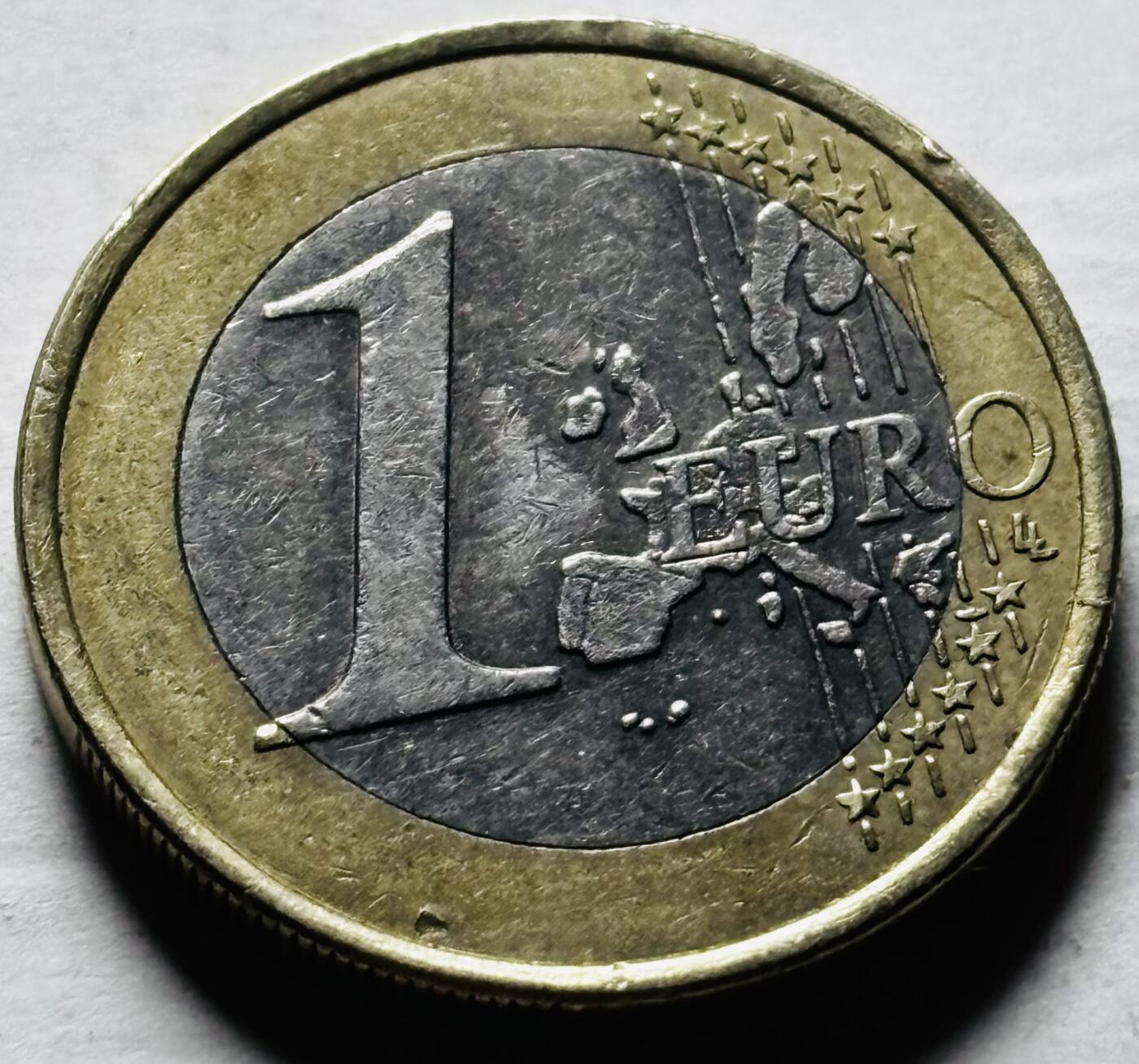 文馨钱币收藏第 298 场，长期接代拍业务 1999 年法国 1 欧元