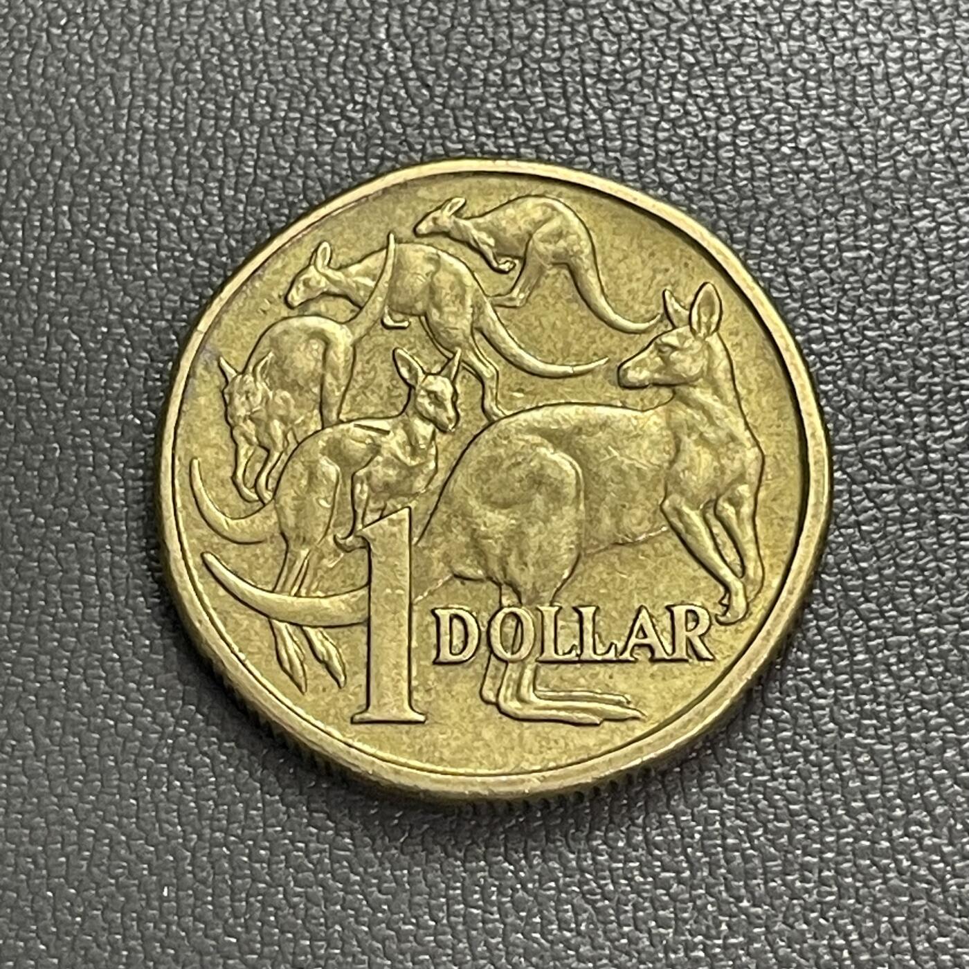 回流0328 澳大利亚1984年1元袋鼠币