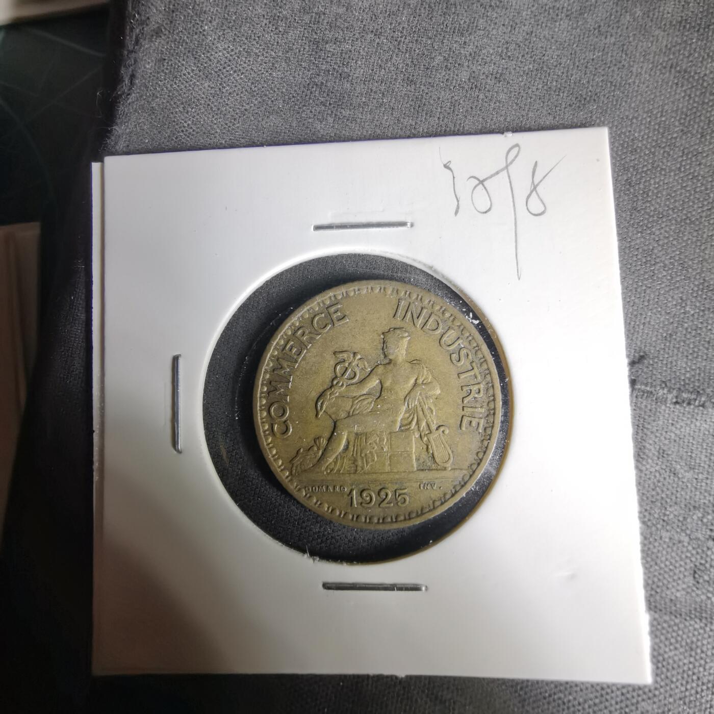 沼泽如烟--第1035场 法国1925年1法郎