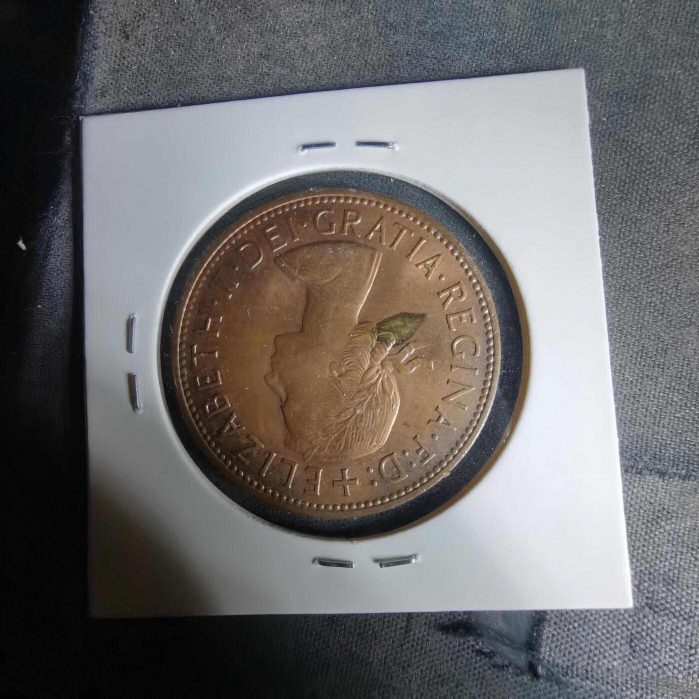 沼泽如烟--第1035场 英国1967年1便士