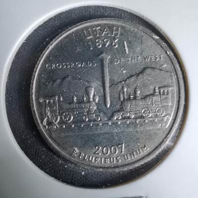 沼泽如烟--第1035场 - 美国2007年25分纪念币