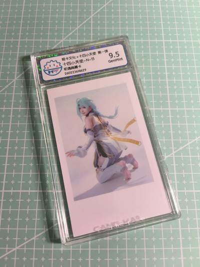 C先生 第25期 零抽层免费代拍  持续收拍品中  需要送拍的老板可以加微私聊 - 【照片卡】姬卡文化《十四小天使》N十五  9.5分