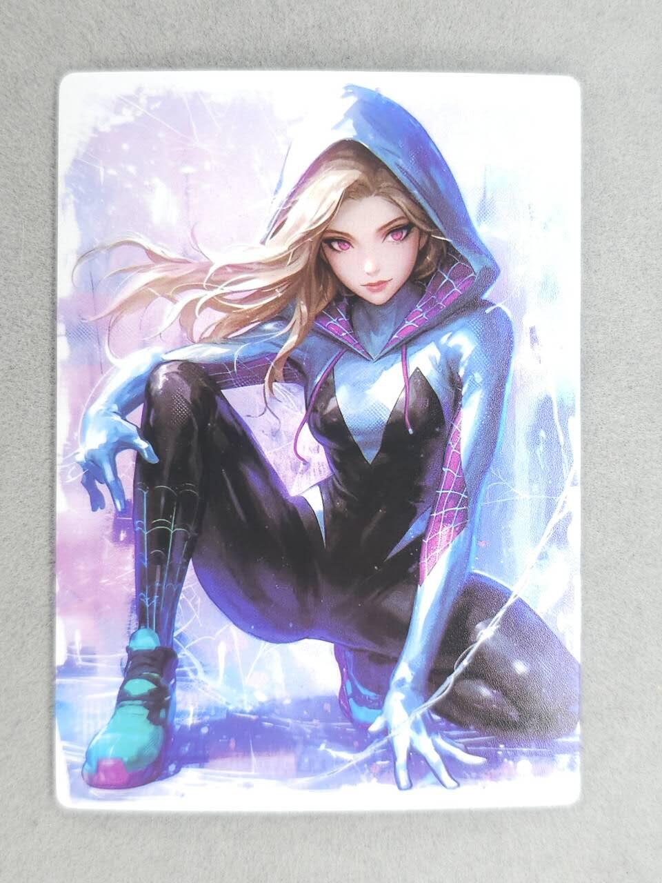 龙虎卡牌-八零场，奇点炸场！！（满200元包邮，无佣金，每周六结拍，欢迎送拍） 粗闪 奇点 蜘蛛女格温