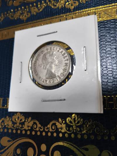 长老汇马年精选第十三场拍卖 - 1960澳大利亚乔治六世绵羊1先令银币，5.65克500银