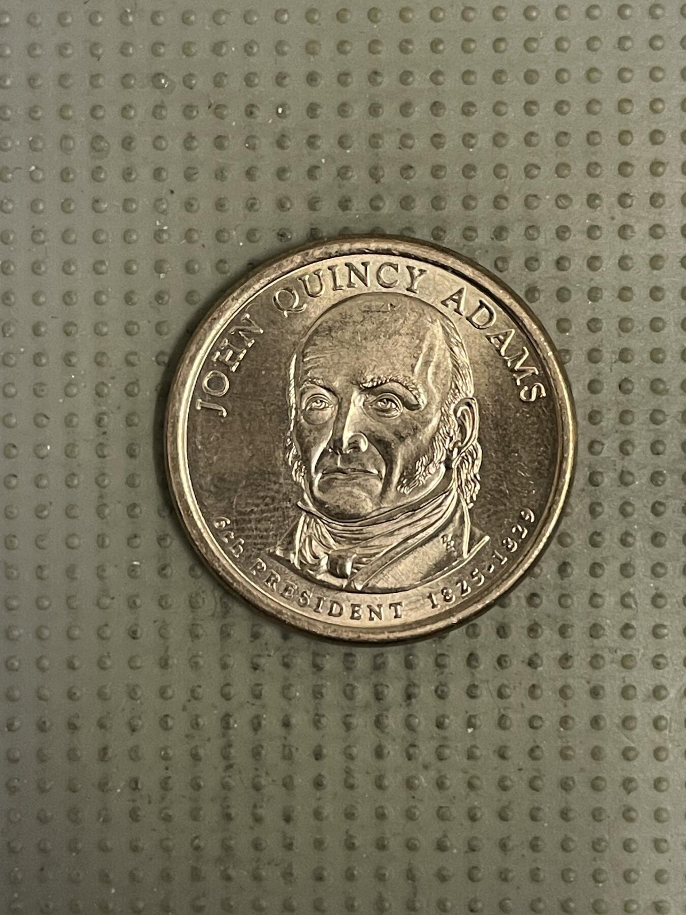 2026年第39场各国散币拍卖（总第189场） 美国2008年第6届总统约翰昆西亚当斯1美元纪念币